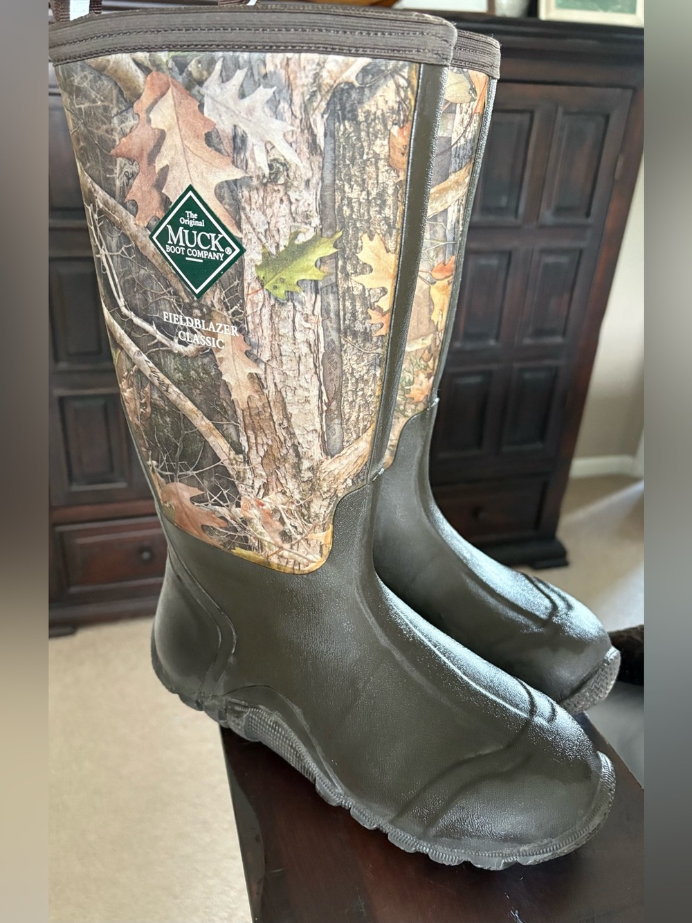 The Original Muck Boot Company Fieldblazer Classic Tall Boots in True Timber- 7 - Picture 2 of 6